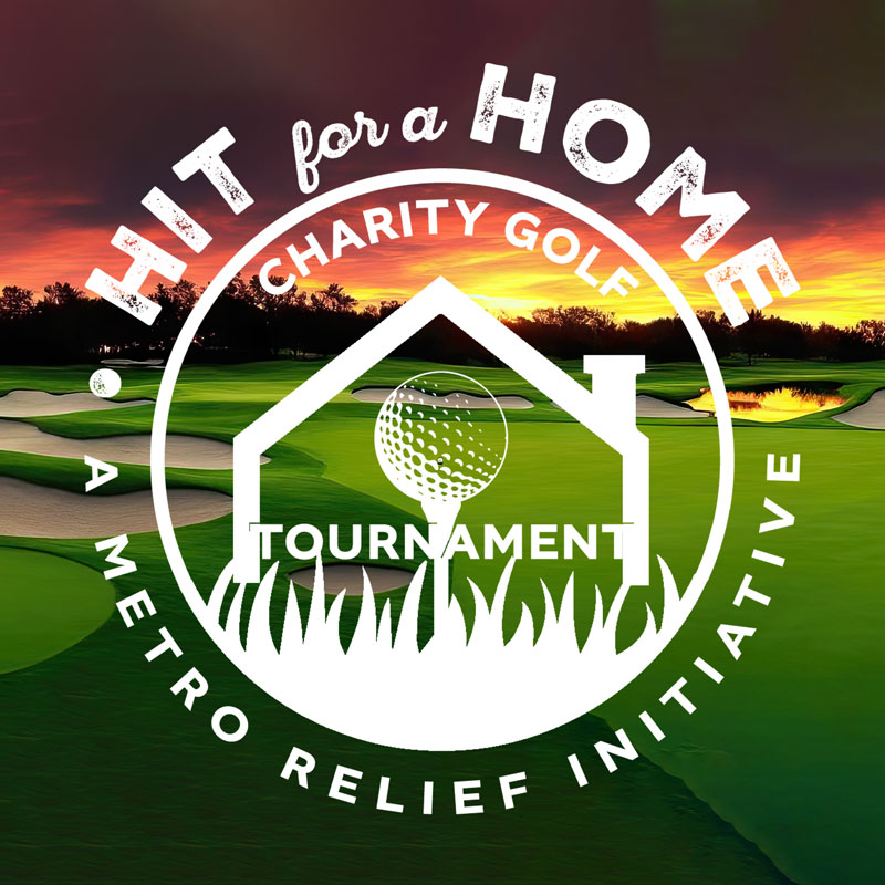 SPECIAL METRO RELIEF GOLF CHARITY DAY, IT'S LIVE! 